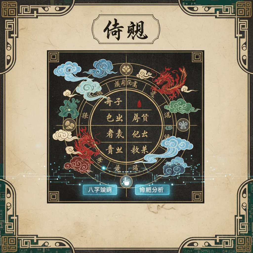 八字查詢 - 命盤分析
