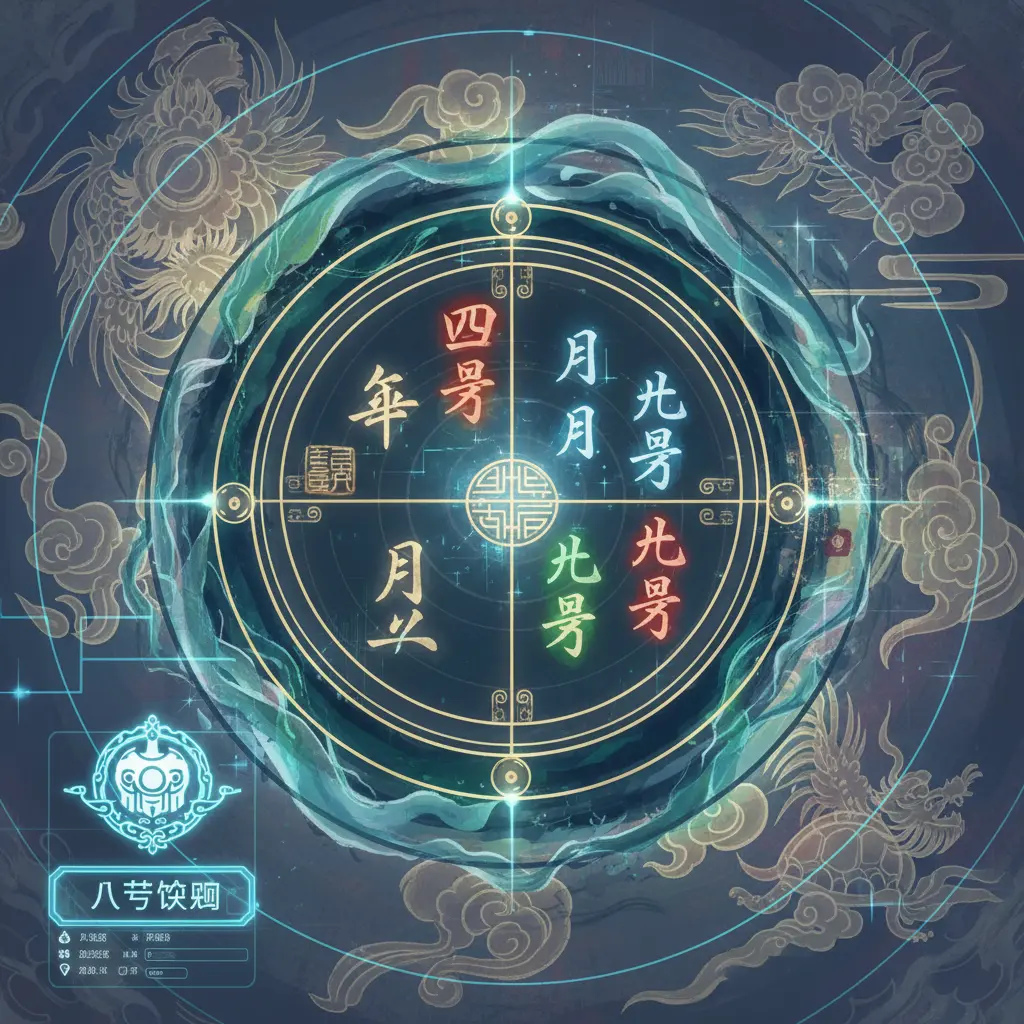 八字 查詢 - 四柱八字