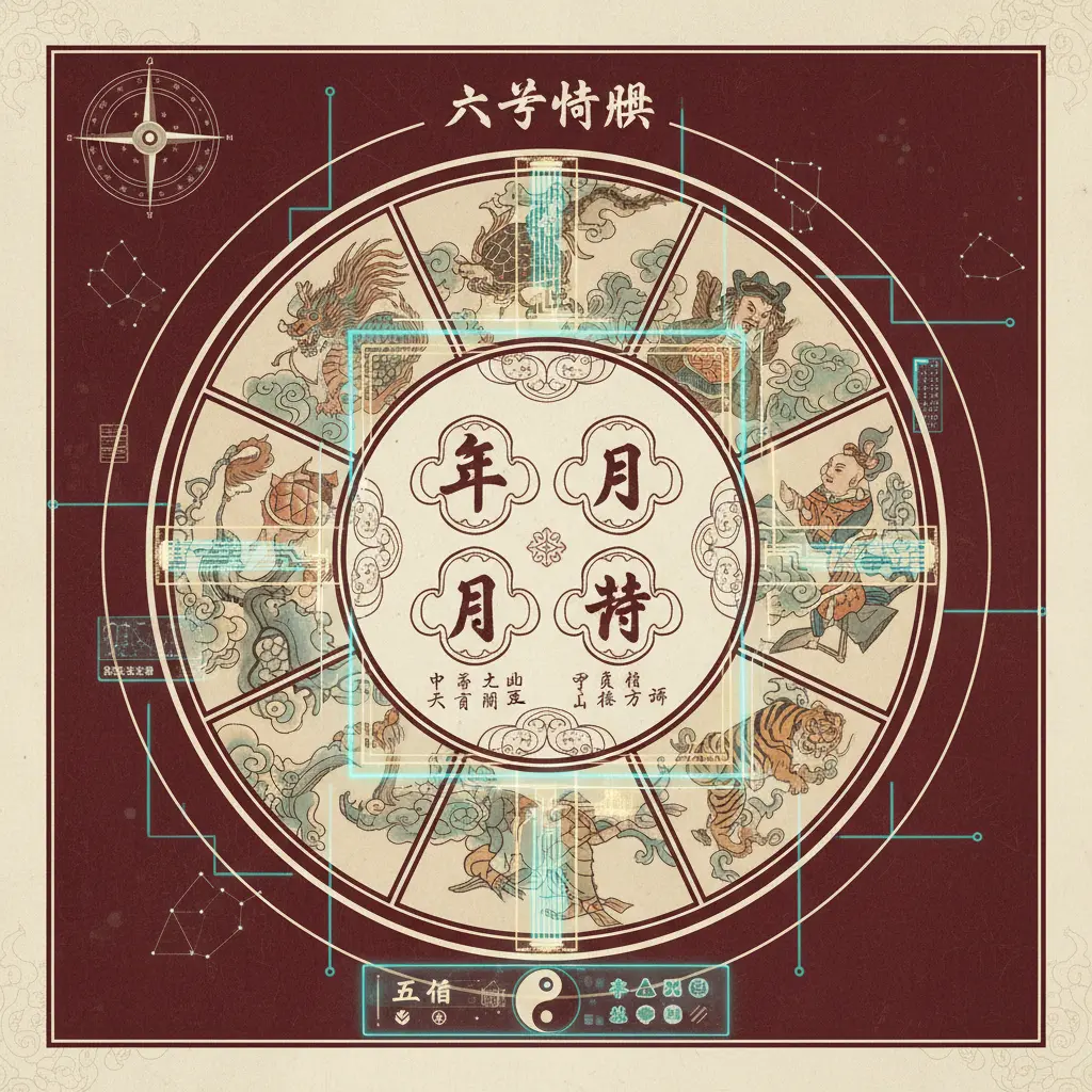 八字命盤 - 命盤