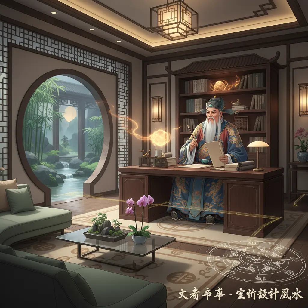 室內設計風水 - 文昌帝君