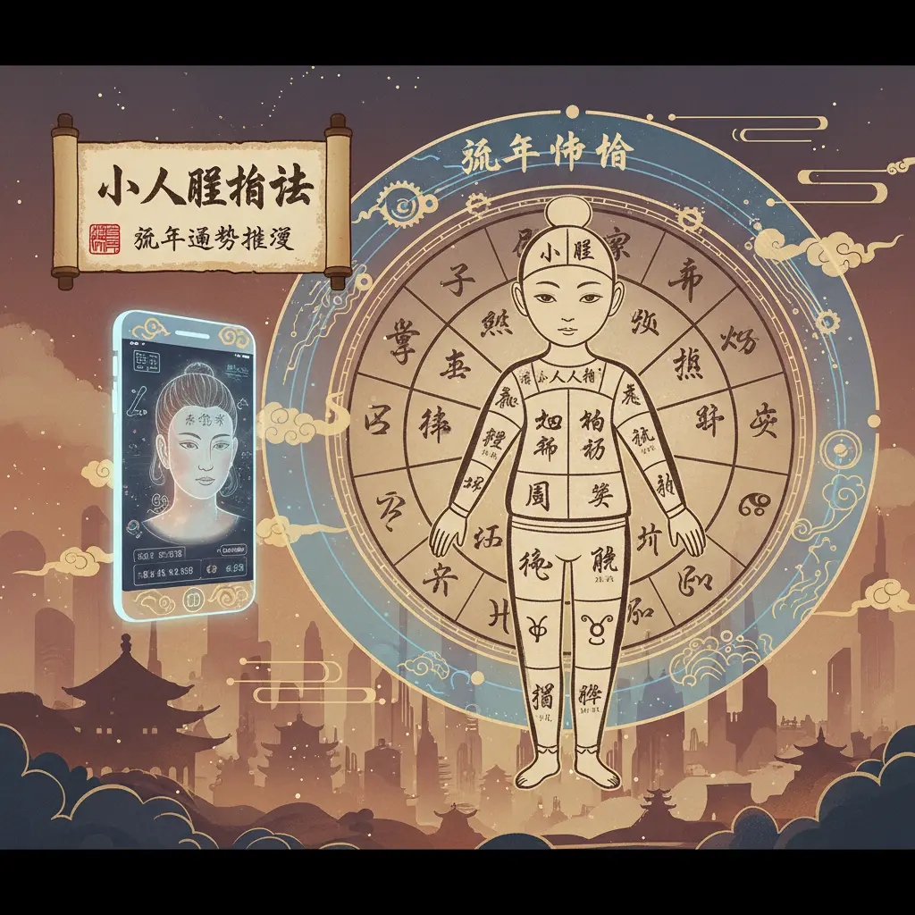 流年命相 - 小人形相法