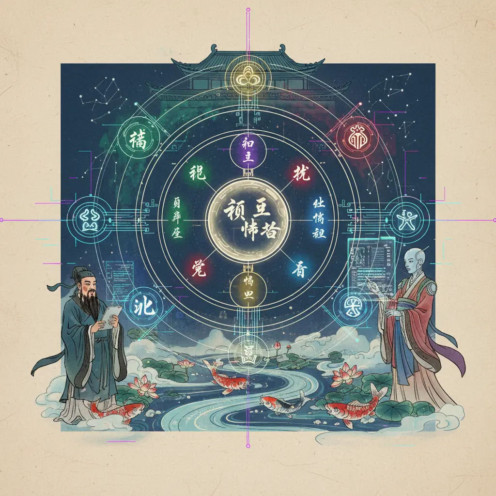 八字盤 - 千里命稿