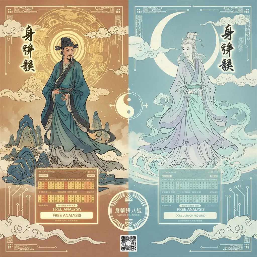 免費排八字 - 身強身弱