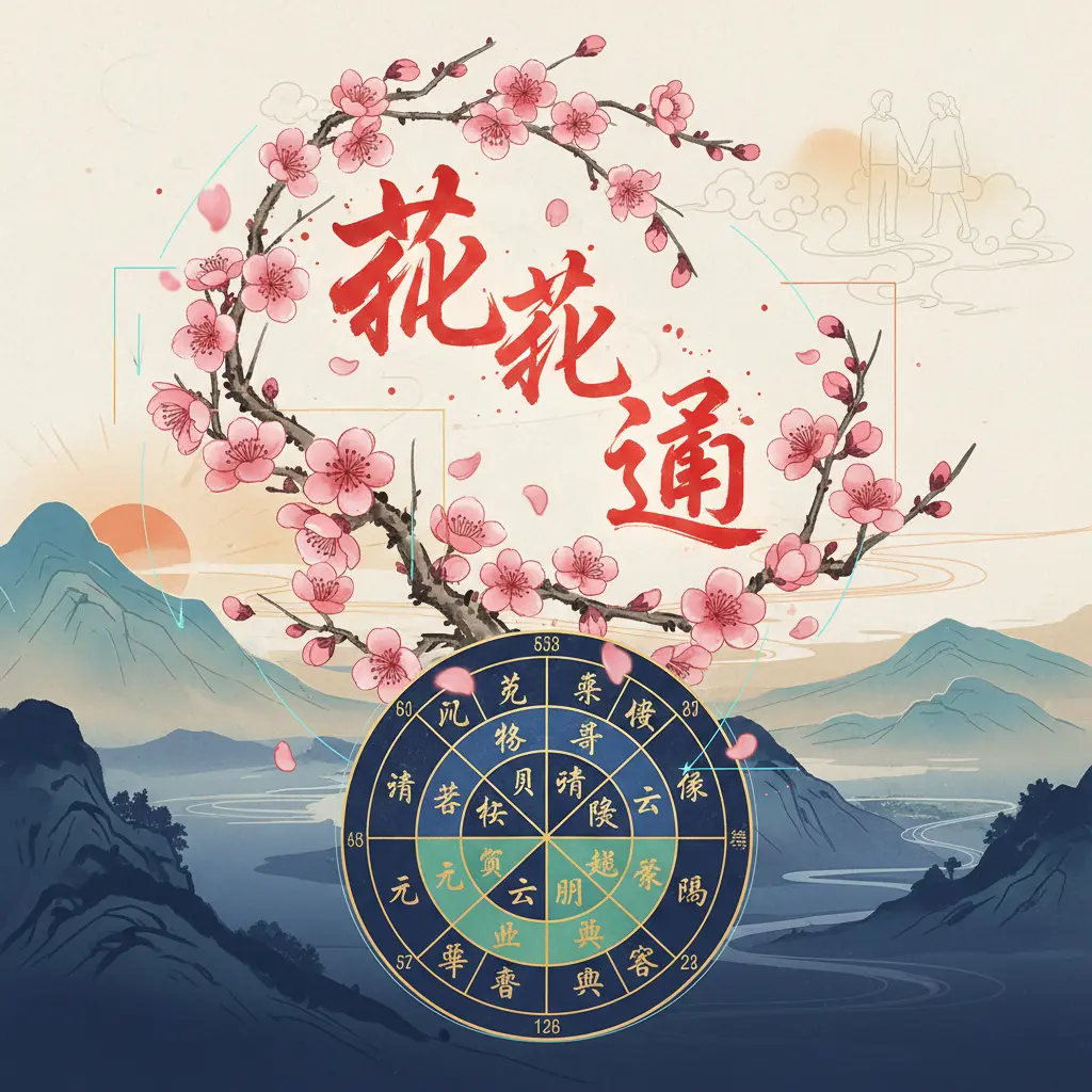 八字 命盤 - 桃花運