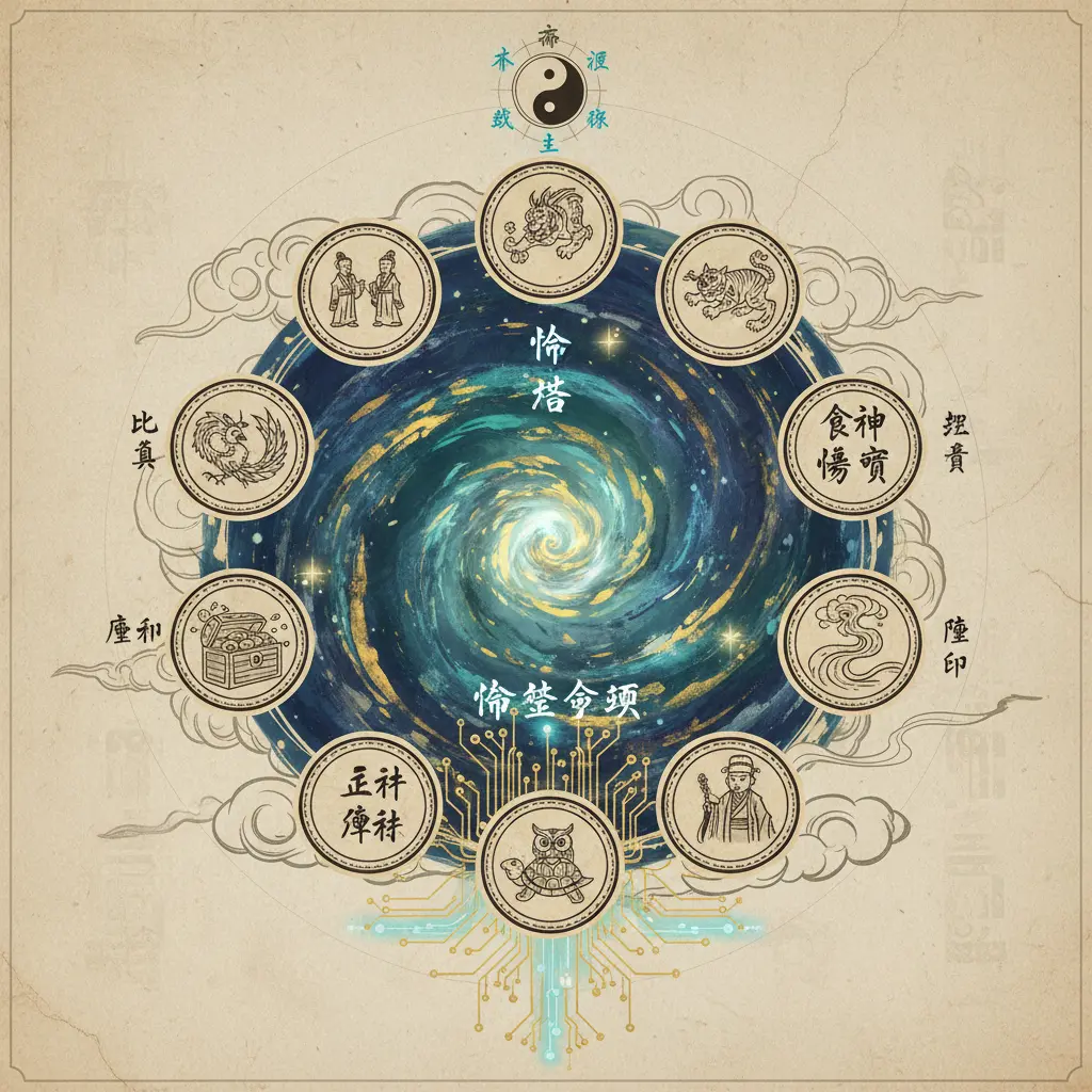 命格查詢 - 十神