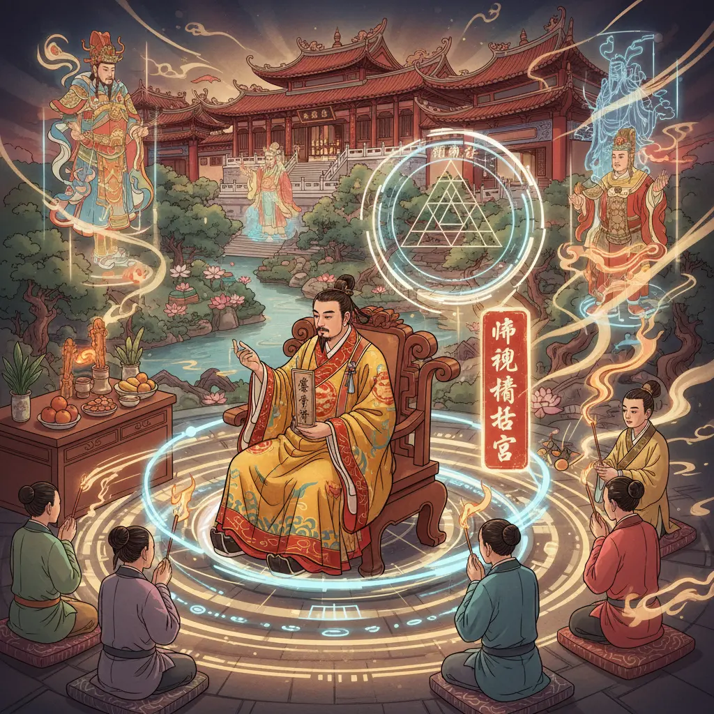 道教問神 - 埔里恆吉宮