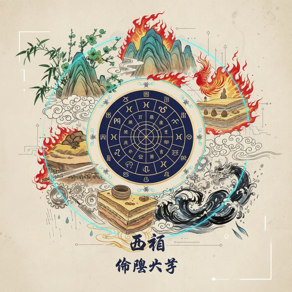 命盤八字 - 五行