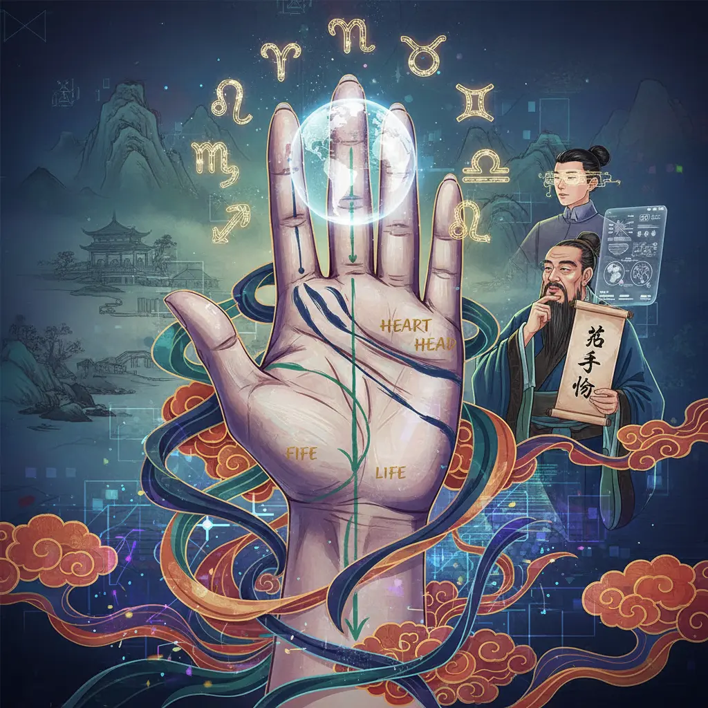 掌相 - 西方手相學