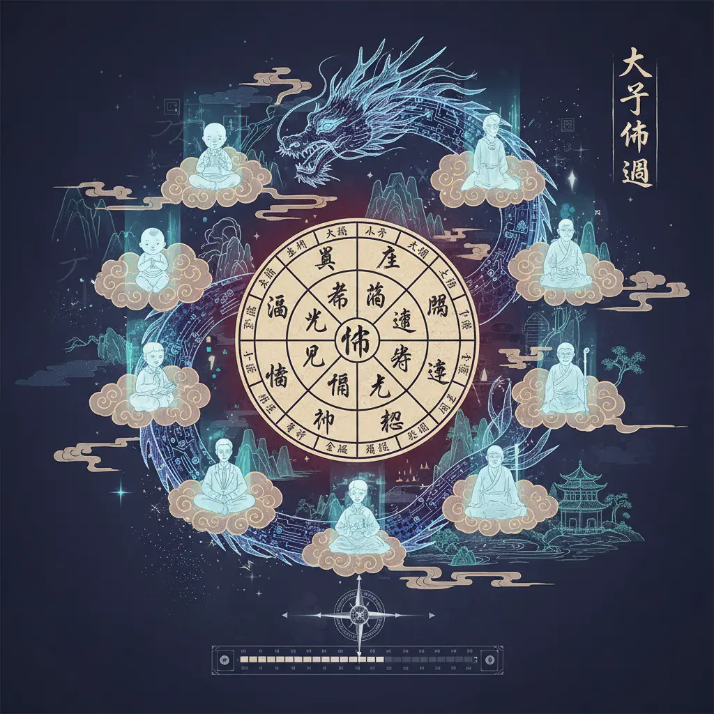 八字 命盤 - 大運