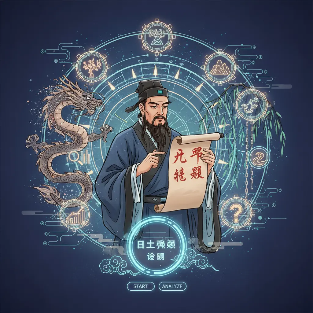 八字 查詢 - 日主強弱