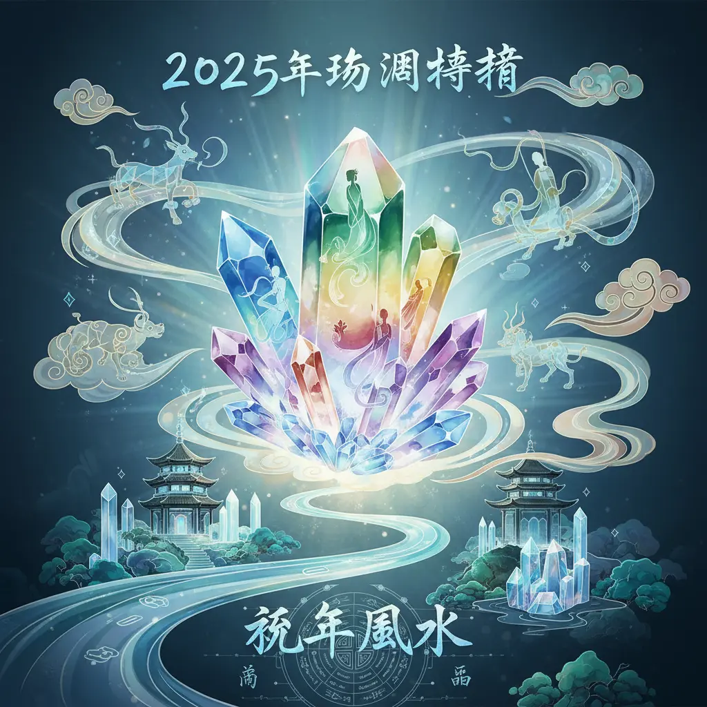 流年風水 - 2025年水晶情緒