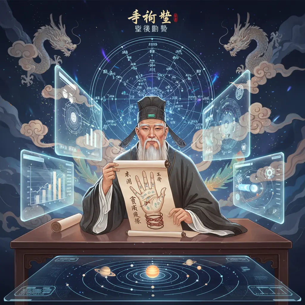 紫微鬥數 - 手相學