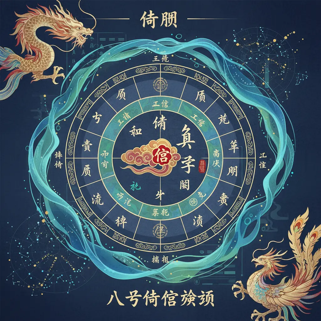 八字命宮查詢 - 命盤