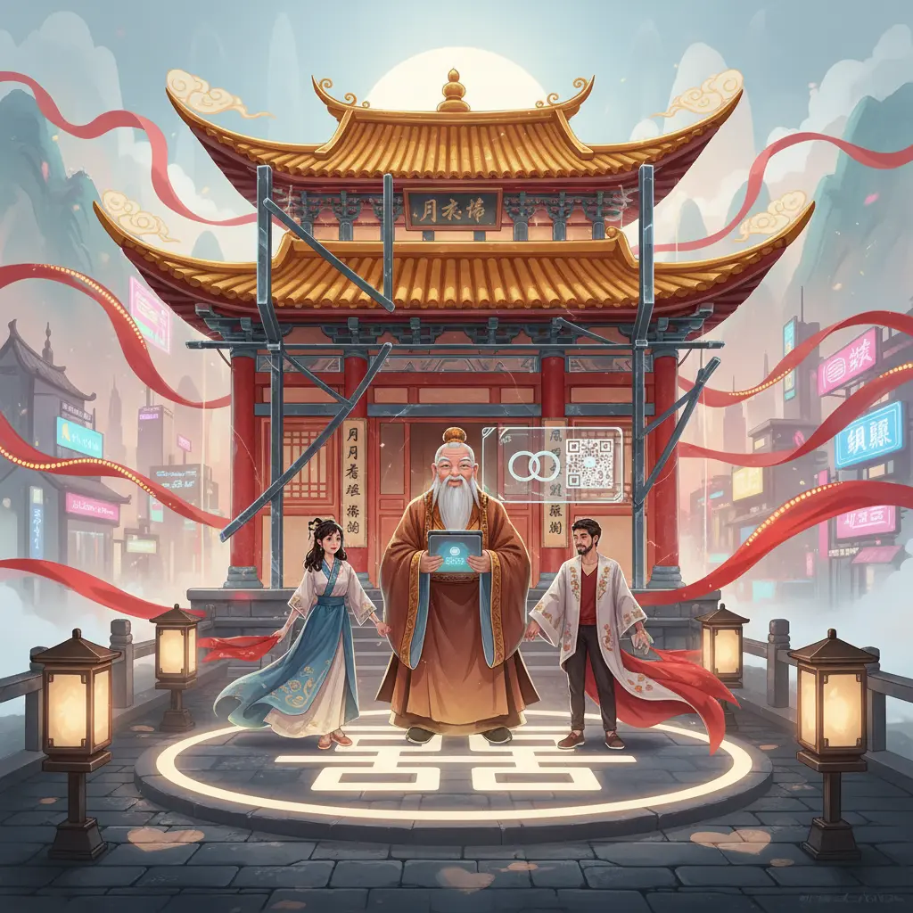 姻緣 - 月老廟