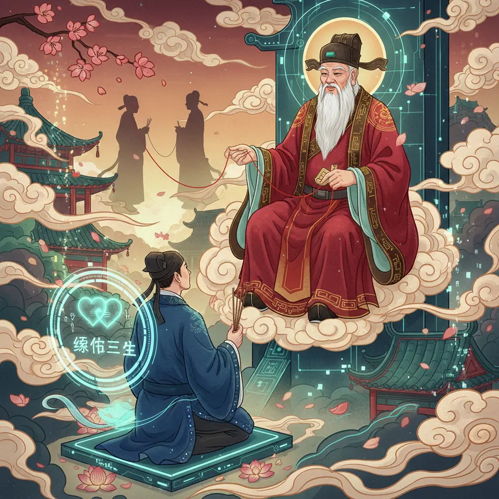 道教問神 - 月老