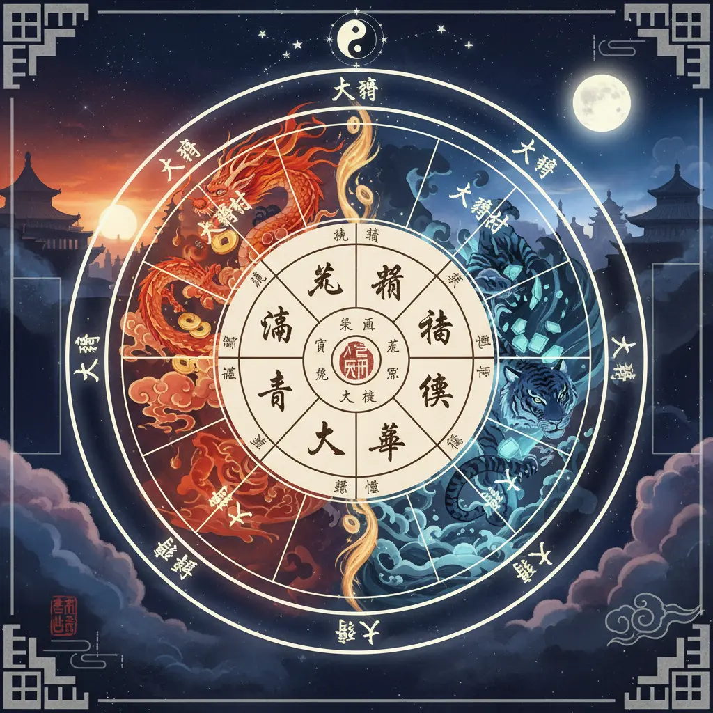 八字 命盤 - 大運吉凶