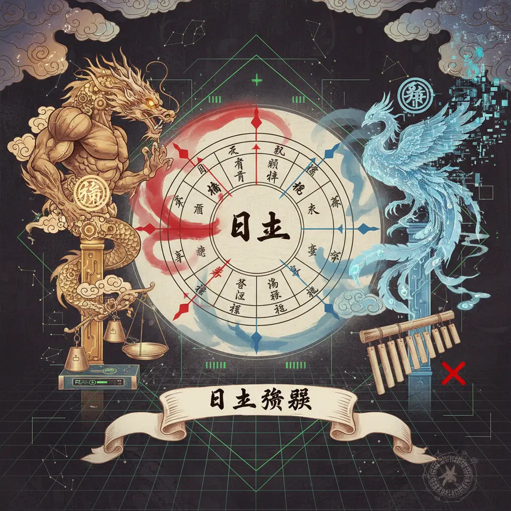 算八字命盤 - 日主強弱