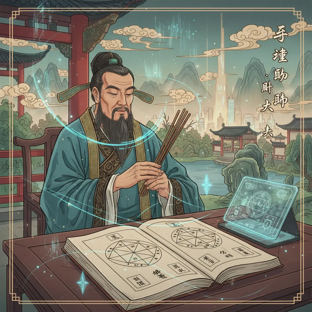 風水師傅 - 易經占卜