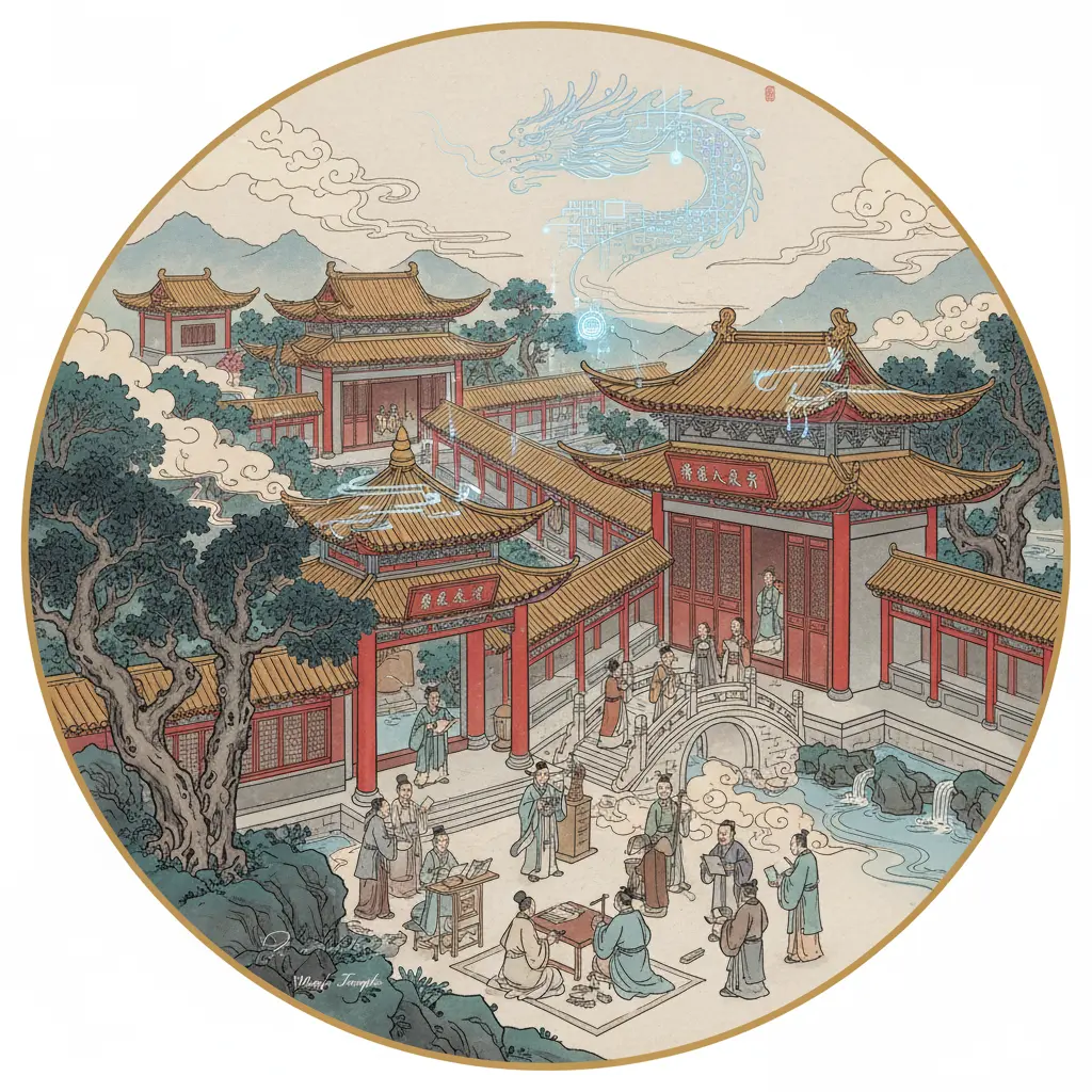 黃大仙廟 - 嗇色園文藝苑