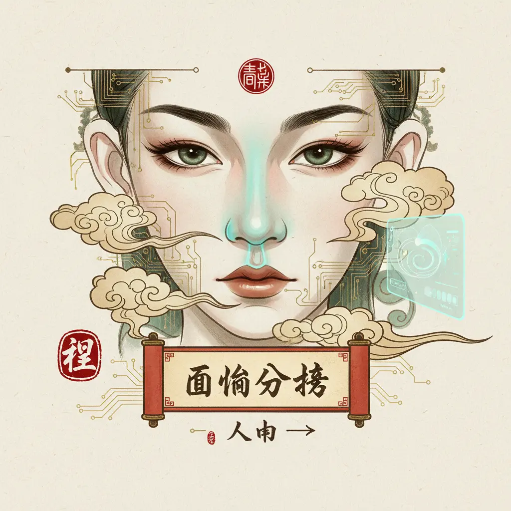 面相分析 - 人中