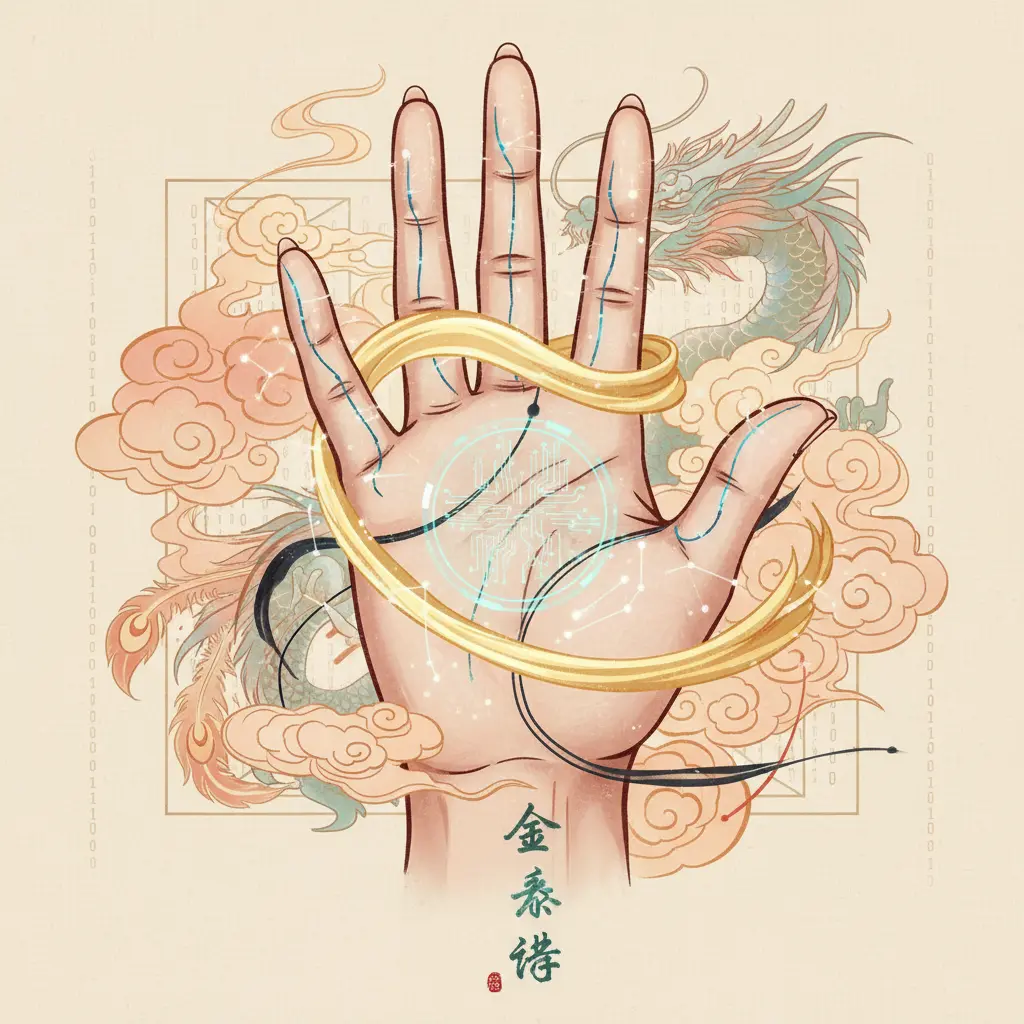 掌相 - 金星帶