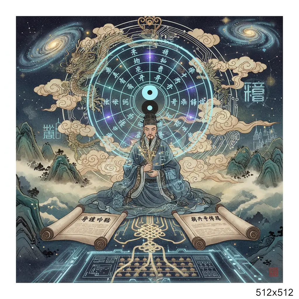 算八字命盤 - 易經卜卦