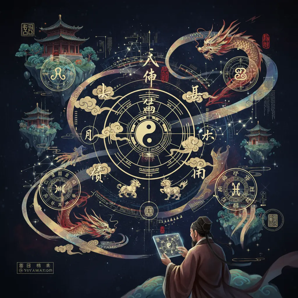 八字 - 八字命盤