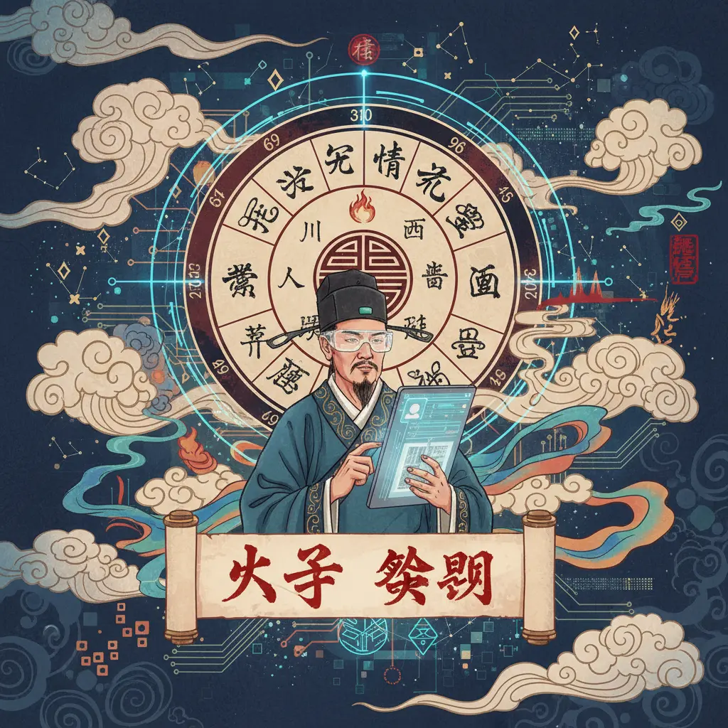 八字 查詢 - 八字命盤