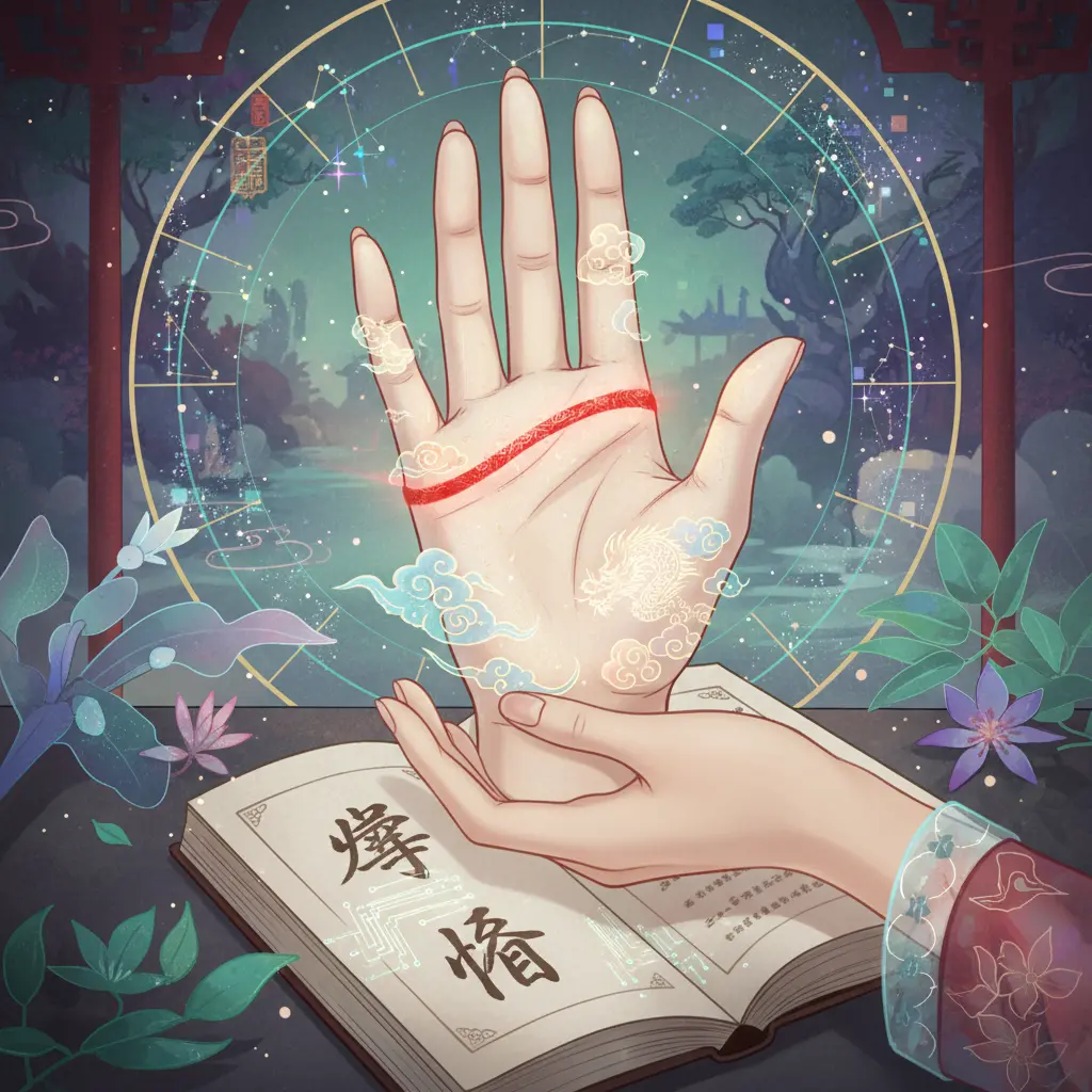 掌相 - 婚姻線
