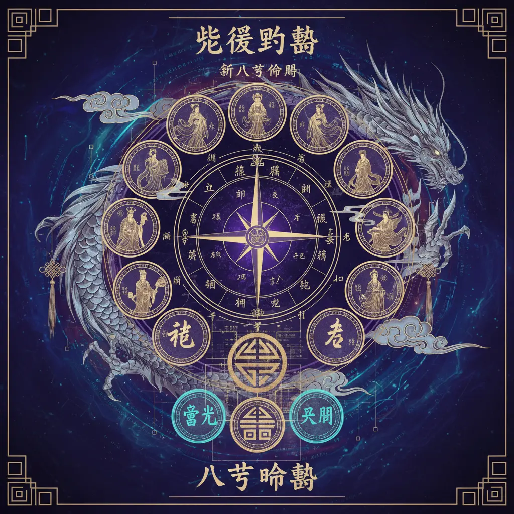 算八字命盤 - 紫微鬥數