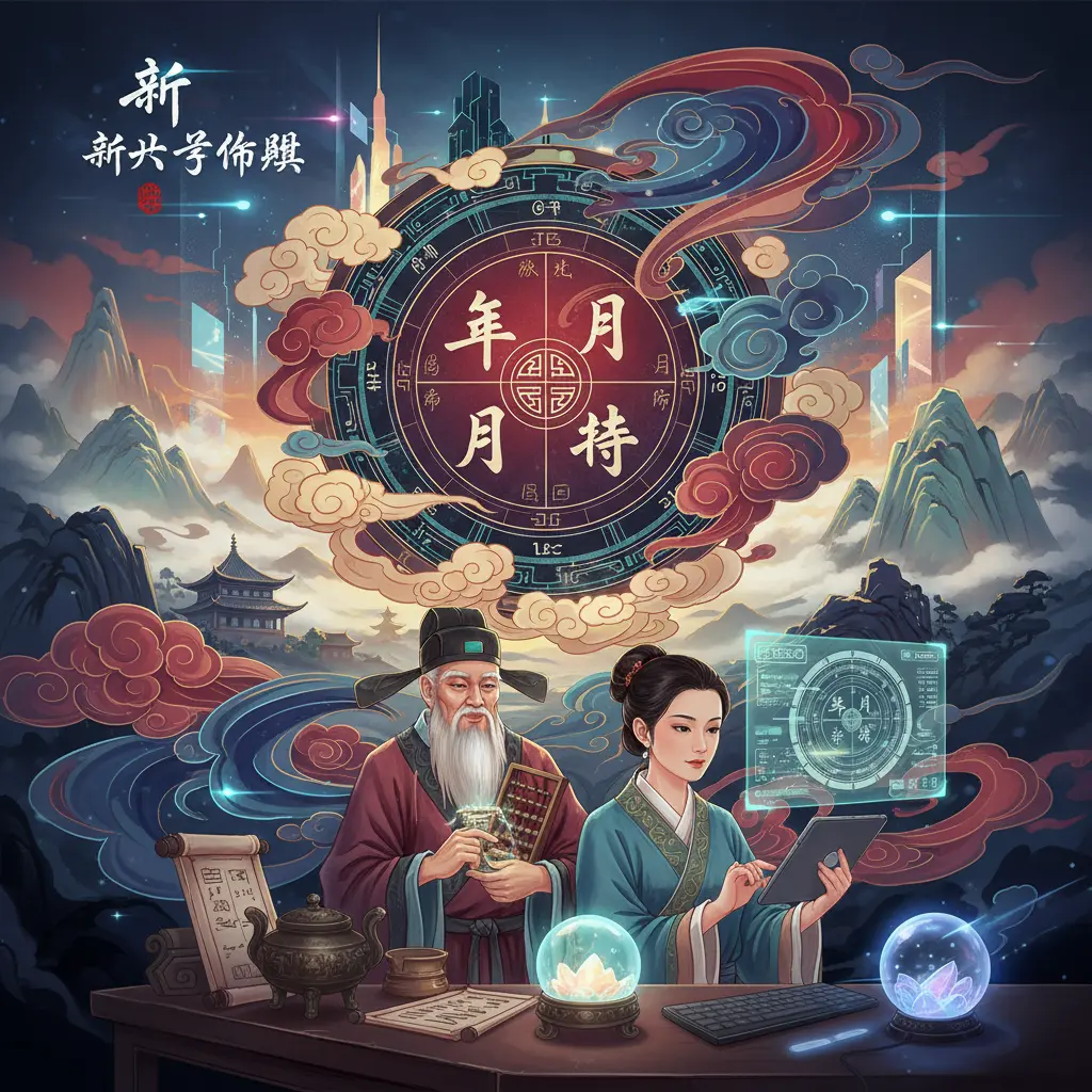 算八字命盤 - 八字命盤