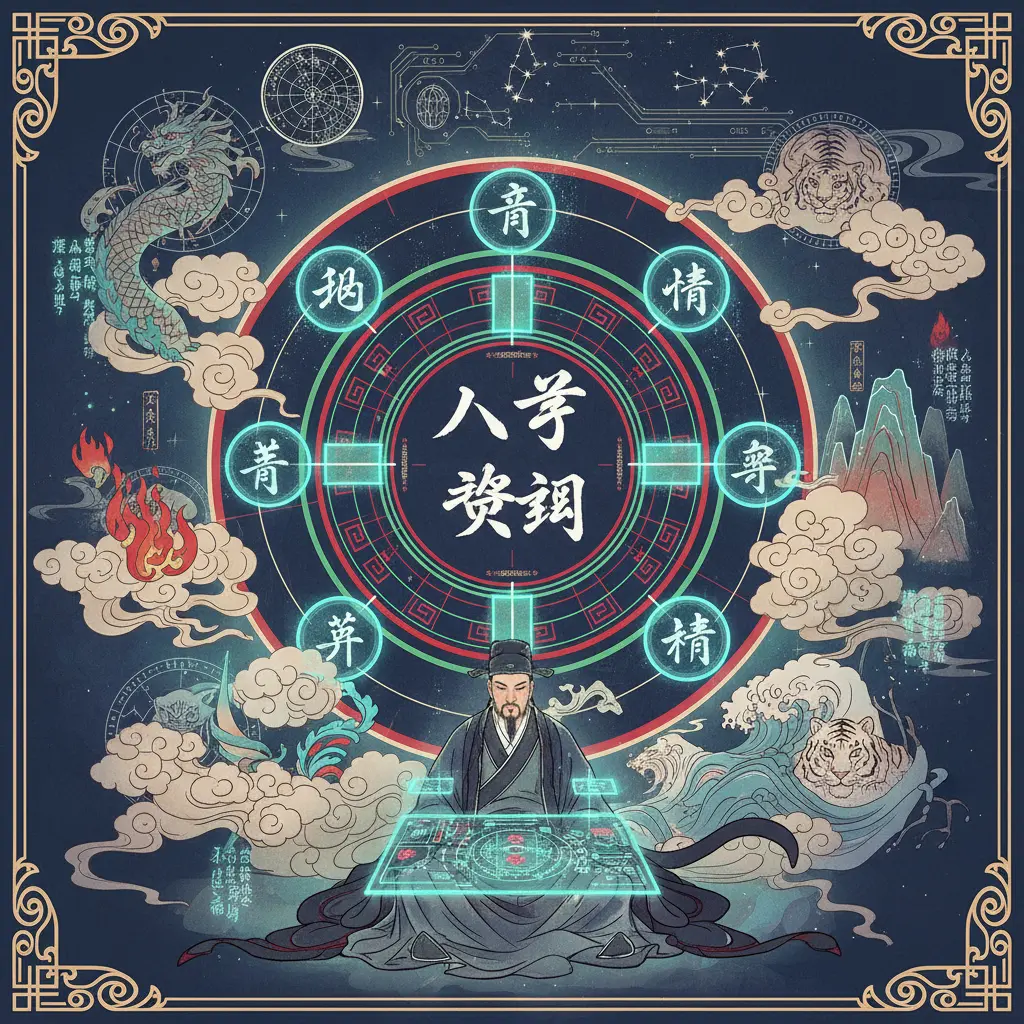 八字 查詢 - 命盤