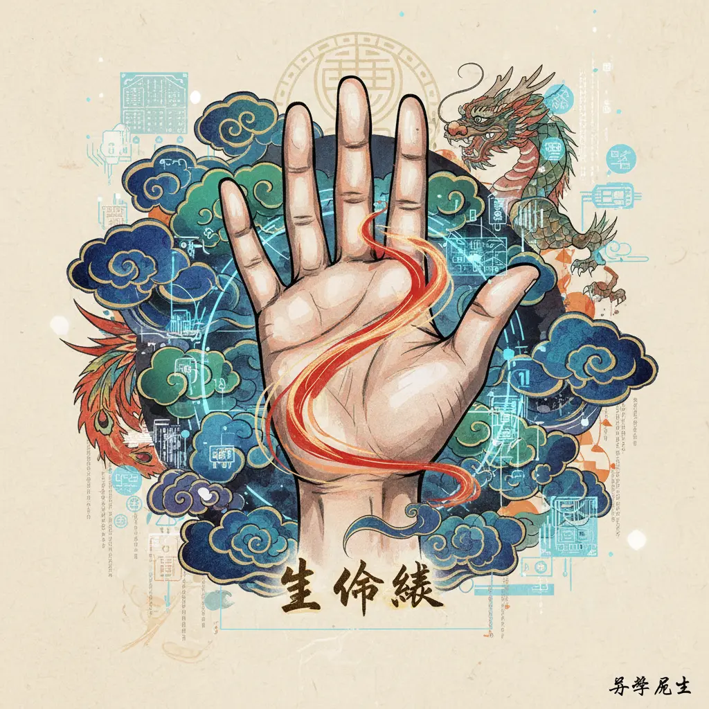 手相解讀 - 生命線