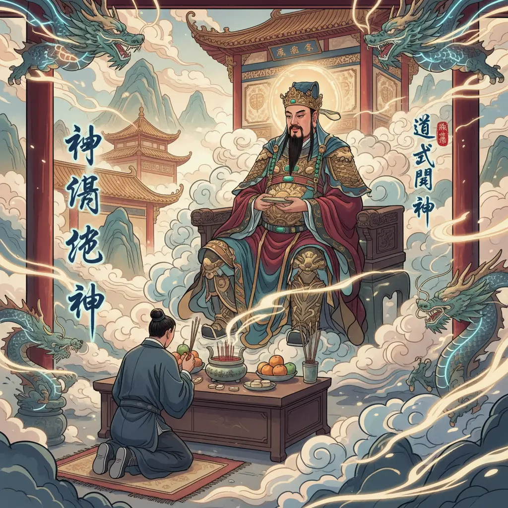 道教問神 - 神明