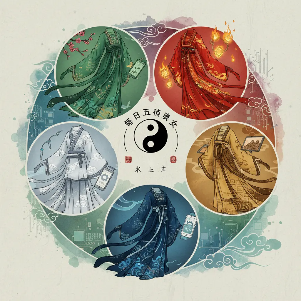 每日五行 - 五行穿衣