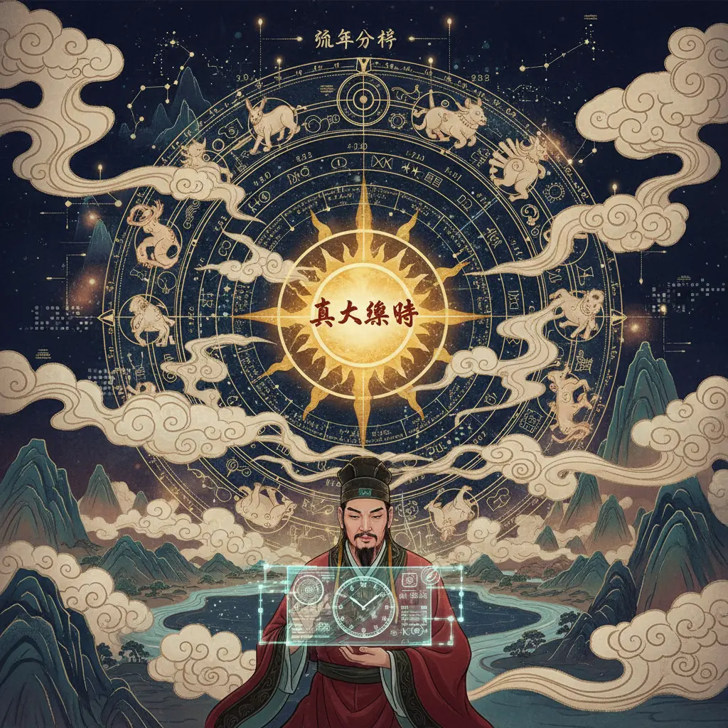 流年分析 - 真太陽時