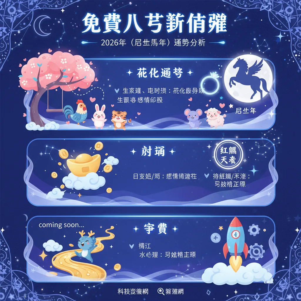 2026年流年運勢重點：桃花、財運與事業關鍵提醒
