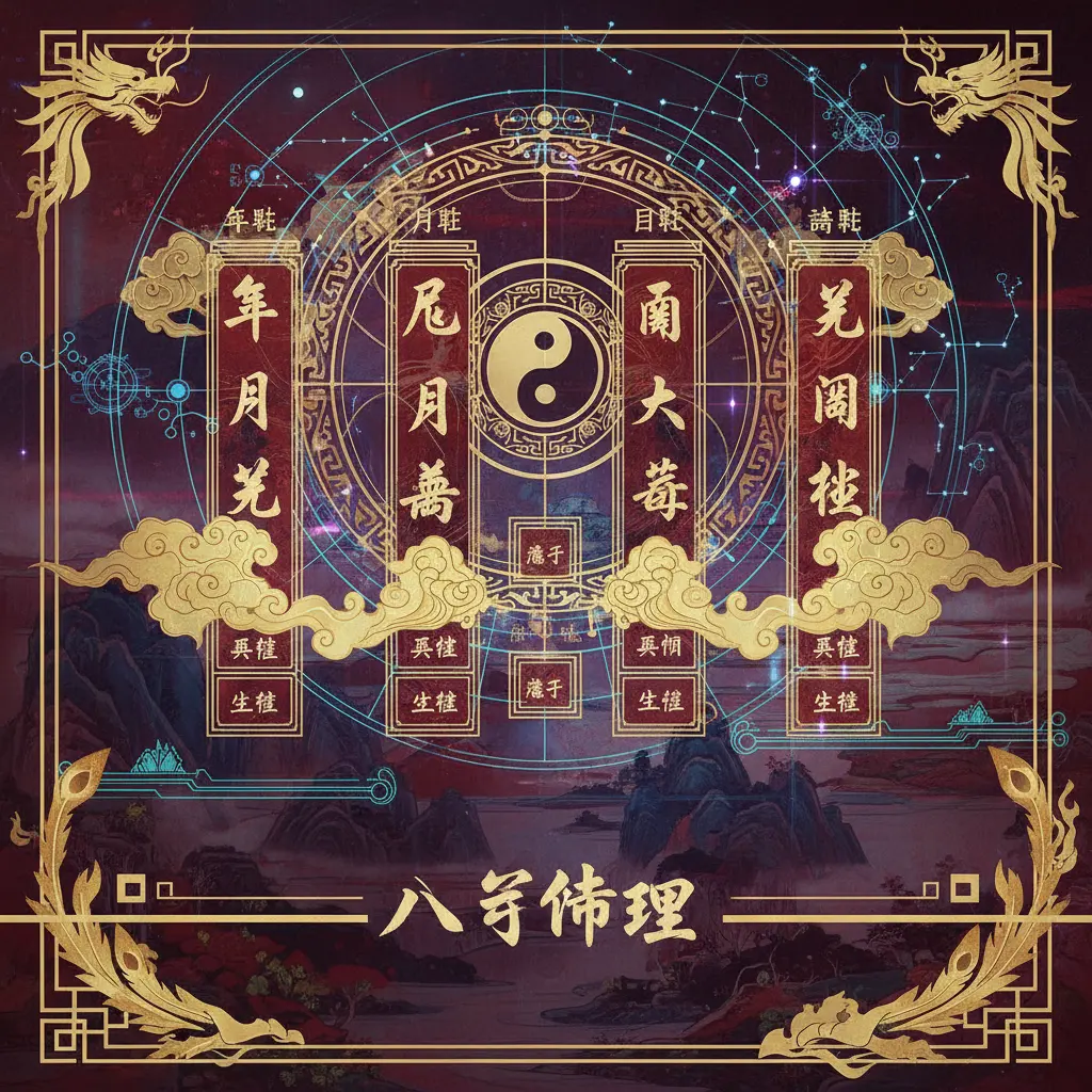 八字命理 - 八字排盤