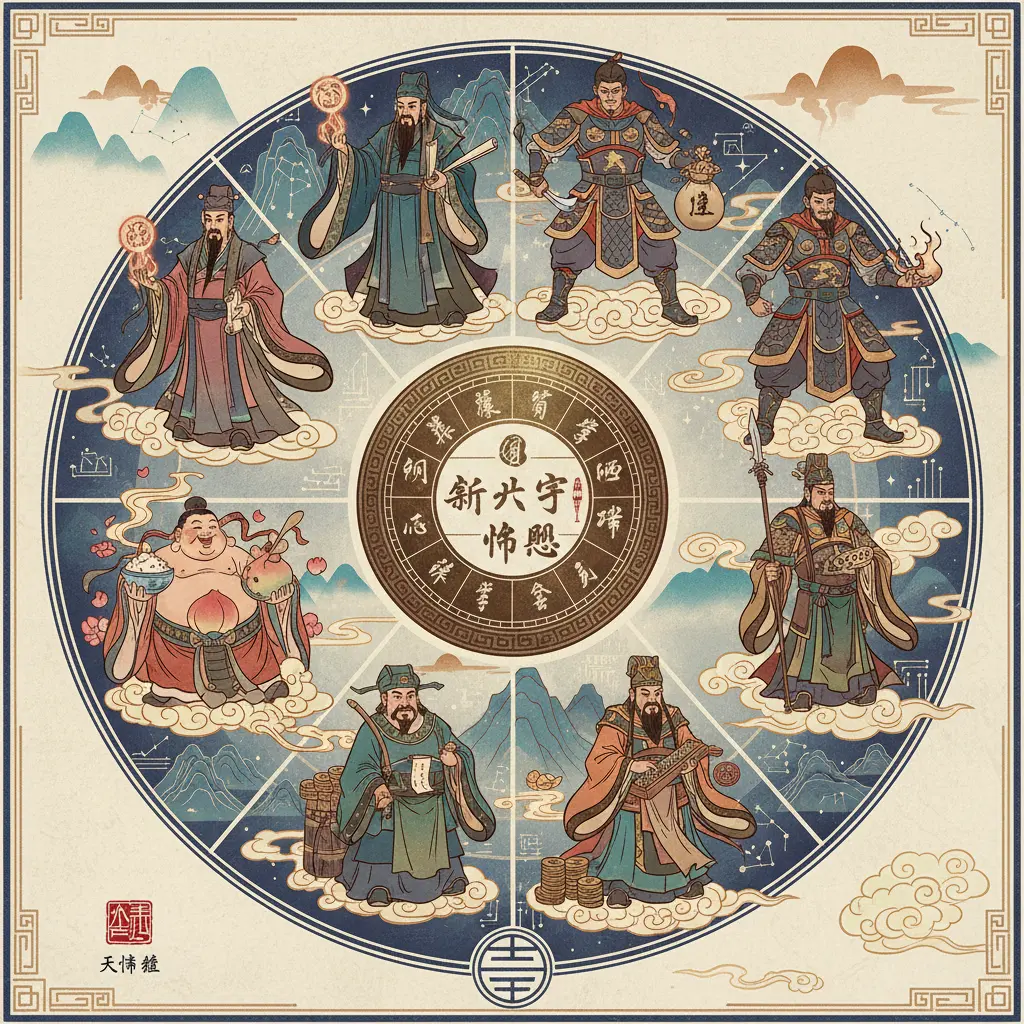 算八字命盤 - 十神