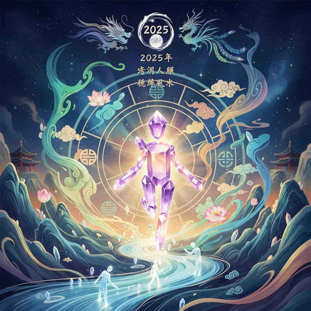 流年風水 - 2025年水晶人緣