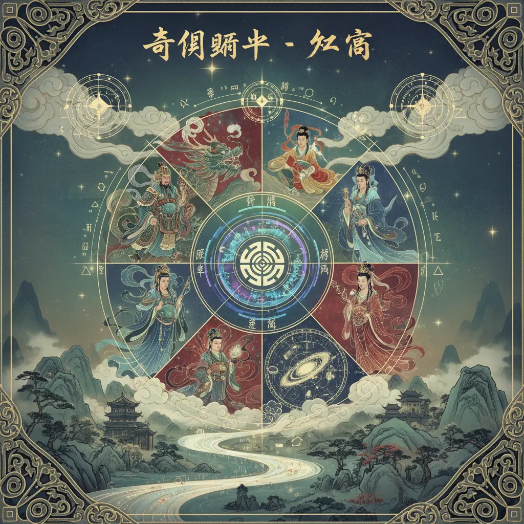 奇門遁甲 - 九宮