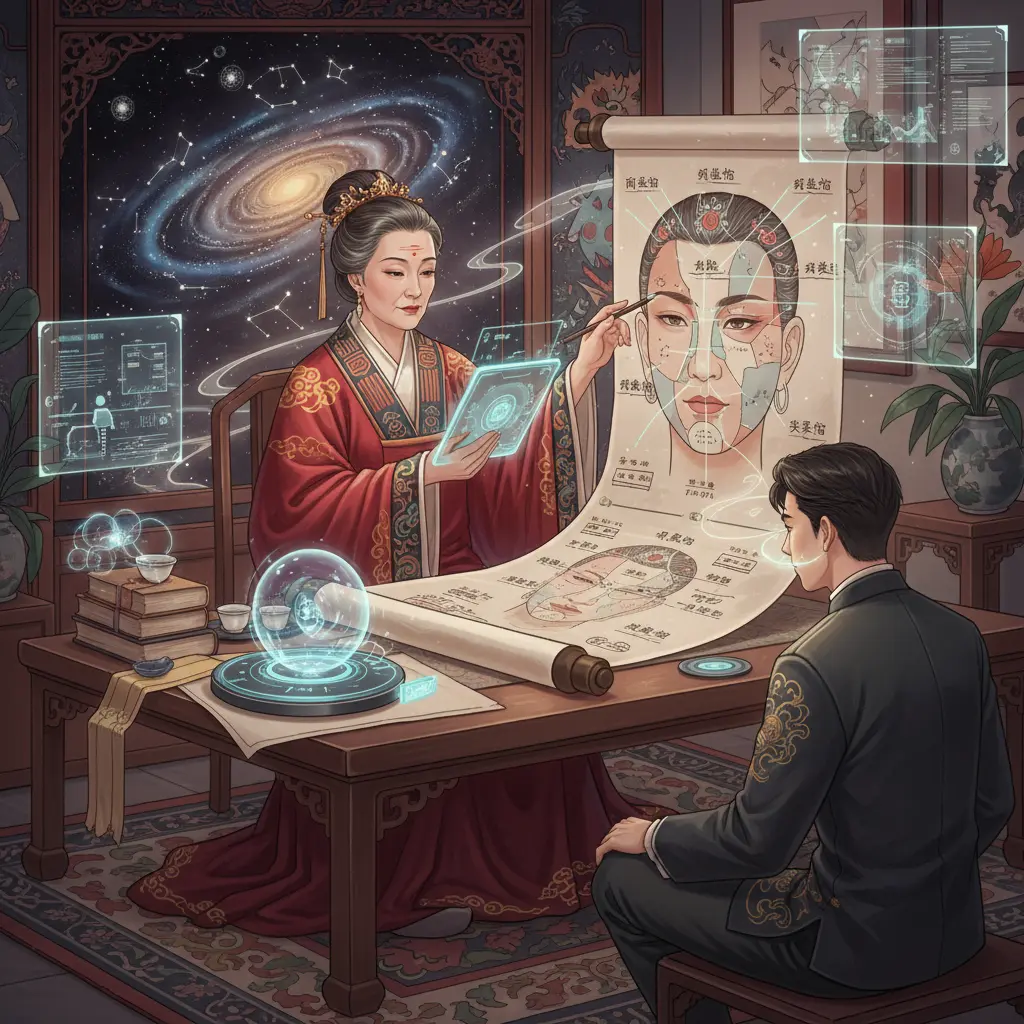 占卜 - 面相學
