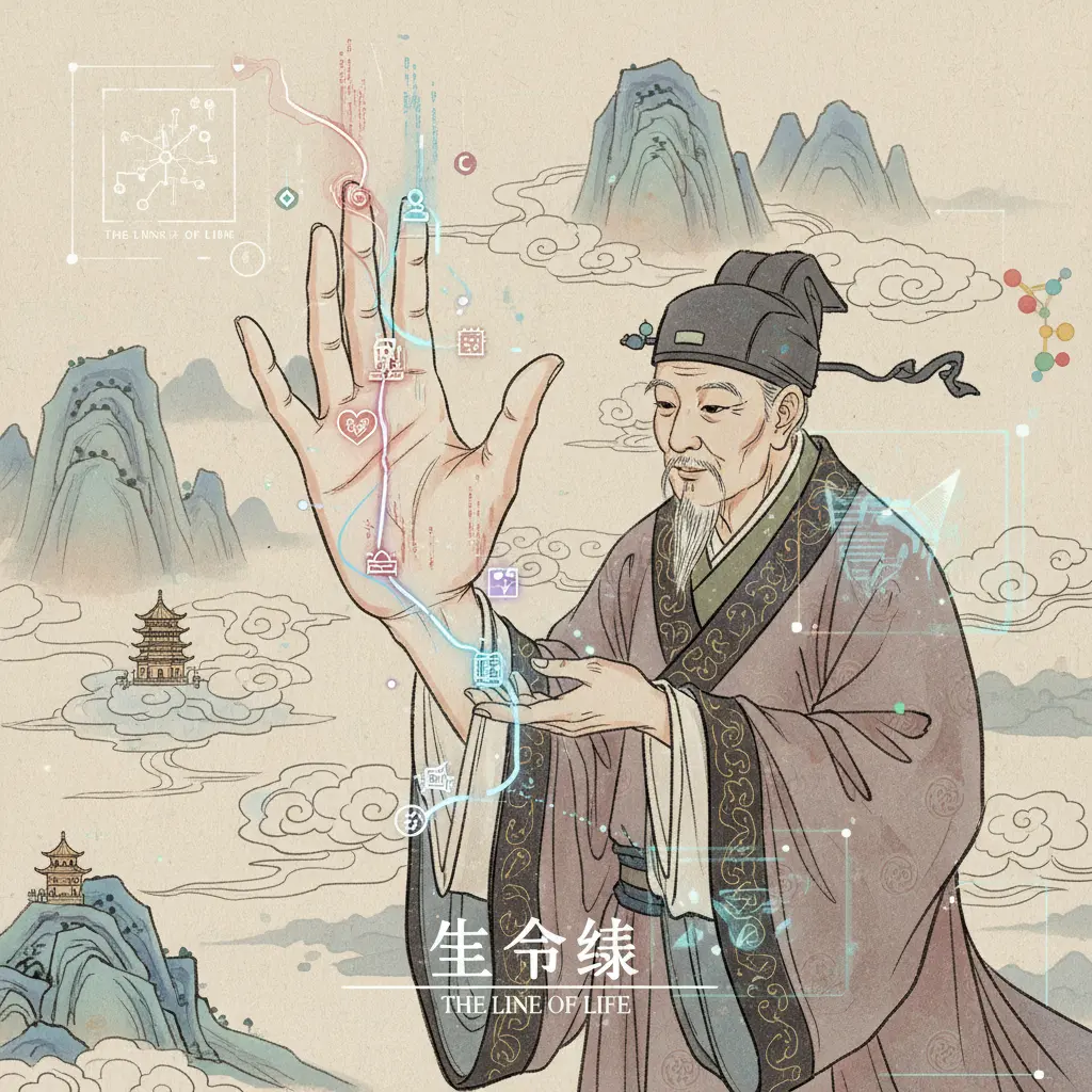掌相 - 生命線