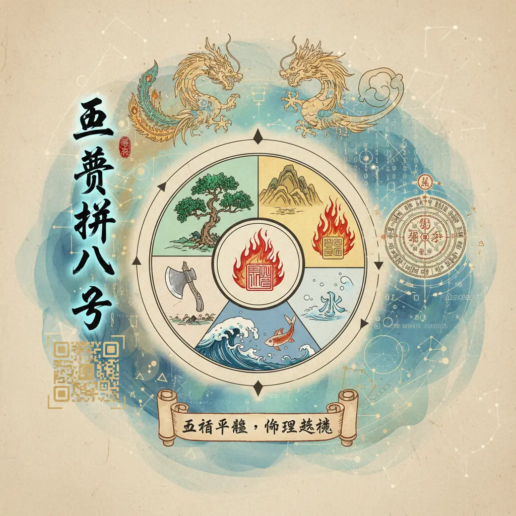 免費排八字 - 五行