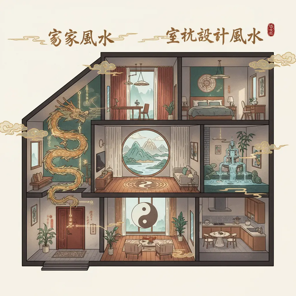 室內設計風水 - 居家風水