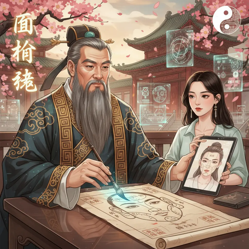 面相學 - 算命師