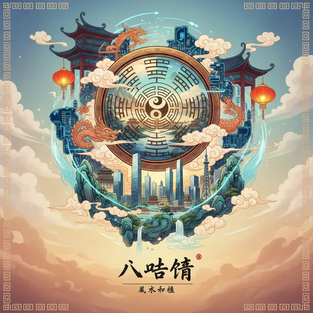 風水 - 八卦鏡