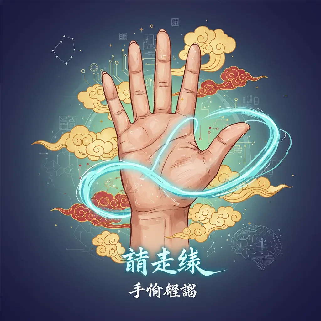 手相解讀 - 智慧線