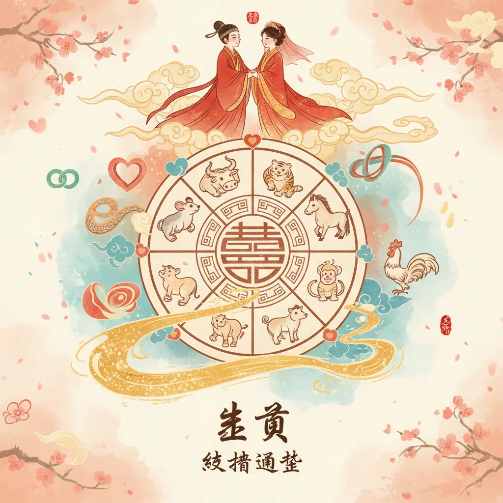 結婚運勢 - 生肖