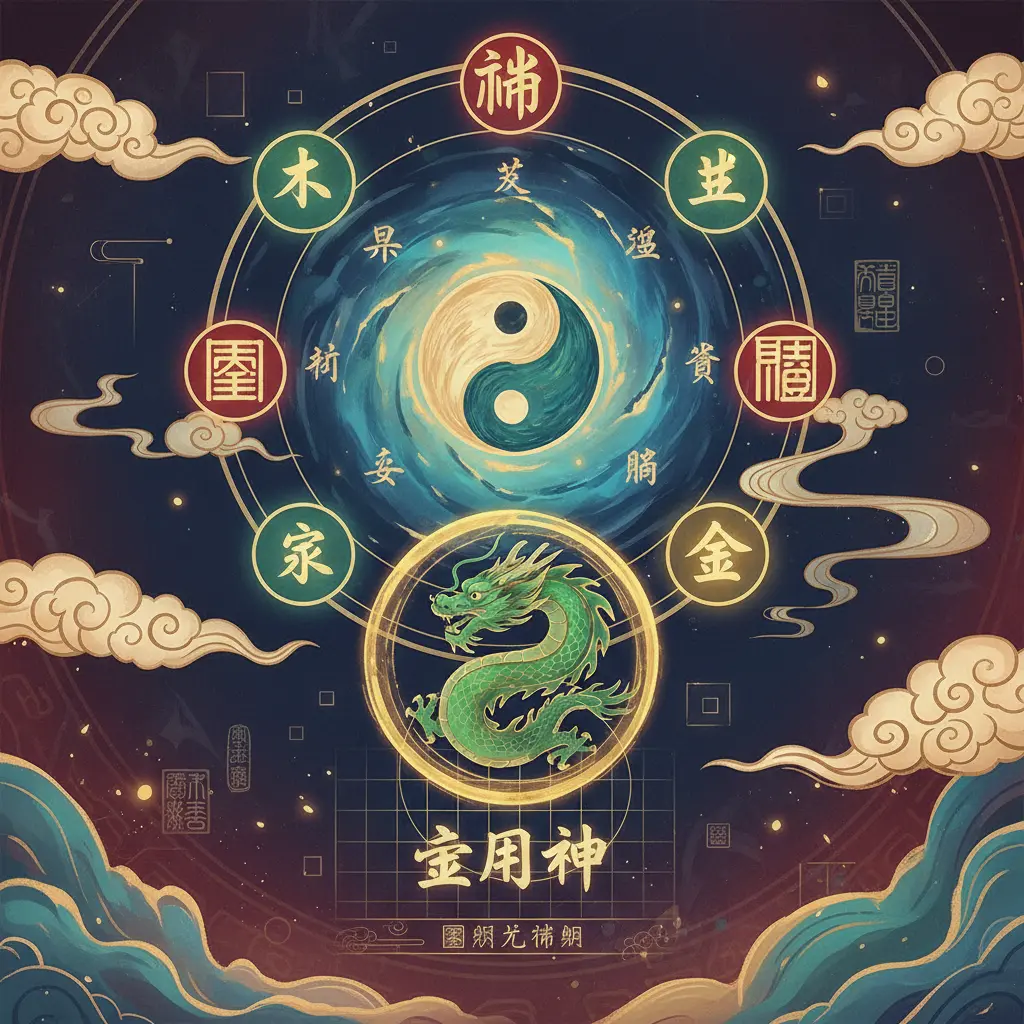 算八字命盤 - 喜用神